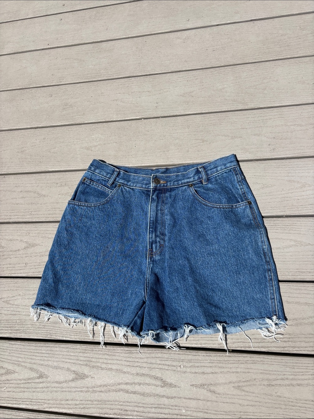 Truly Denim high waisted jean shorts
